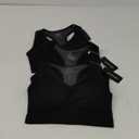 Sports Bra Black 3 Pack No Brand, S