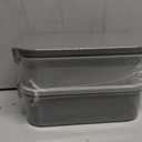 Adults Bento Box with Insulated Lunch Bag, 74oz Capacity 3 Stackable Leak-Proof Bento Box Built-In Utensil and Sauce, PFAS & BPA-Free, Microwave & Dishwasher Safe (Dusk Gray)