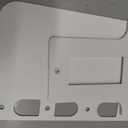 Metal Outlet Shelf Wall Holder for Decora (Standard Rectangle) Outlets, Bathroom & Kitchen Organizer with Cord Storage, Easy Install for Electric Toothbrush, Cell Phone and Small Essentials