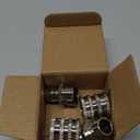 Quick Connect Hose Fittings, 3/4 Inch GHT Garden Hose Quick Connect Set, Stainless Steel Water Hose Fitting, 2 Pack