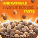 REESES PUFFS Chocolatey Peanut Butter Cereal, Kid Breakfast Cereal, Giant Size, 29 oz