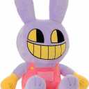 SAJISP The Amazing Digital Circus Plush,10" Jax Plushies Toy Gift, Cute Stuffed Figure Doll for Kids and Adults, Birthday Halloween Christmas Choice for Boys Girls