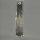 Stainless Steel Metal Paper Tearing Ruler Craft Ruler for Cutting Paper to Wavy Line Jagged and Irregular Edges 12'' Measuring Tool for Engineering School Office Architect and Drawing