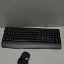 seenda Wireless Bluetooth Keyboard and Mouse Combo, COE200 Ergonomic Wireless Keyboard Mouse with Wrist Rest, Multi-Device Connection, Full-Size, Compatible for Computer/ Laptop/ Mac/ MacBook, Black