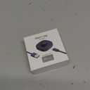 Compatible with Aura Ring Gen 3 Charger, Fast Charging Dock with USB-C Cable for Ring Gen 3 Horizon/Heritage, Black (Size 8)