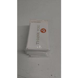 NOTECARDS Blank inside Thank You, 10 Pcs