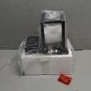 Porch Lights with GFCI Outlet, Dusk to Dawn Outdoor Lights with Outlet, 3 Lighting Modes Exterior Light Fixture Waterproof, Outside Lights for House Front Door Patio Garage (1 Pack Black, With Outlet)