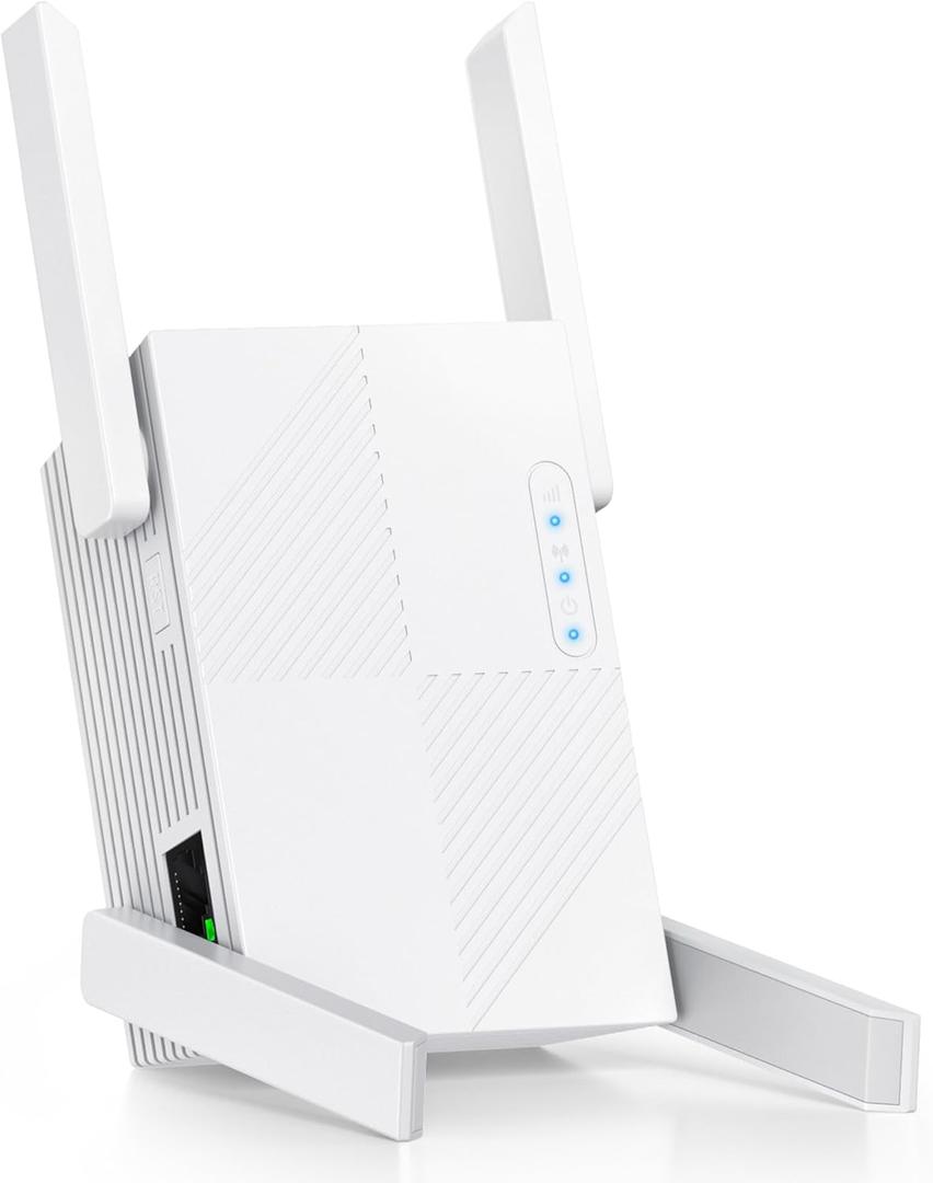 2026 WiFi Extender Signal Booster,Strongest Internet WiFi Booster for Home, 4X Faster, Covers up to 10,000 sq. ft,Wi-Fi Repeater Amplifier with Ethernet Port,Wireless WiFi Range Extender,1-Tap Setup (light white)
