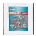 Avery Ultralast 3 Ring Binder, 1.5 Inch Slant Rings, 1 White Binder (79714)