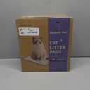 Cat Pad Refills for Litter Box, 16.9"x11.4" Odor Control Cat Pee Pads with Activated Carbon for Breeze Litter System(50Counts/Purple)