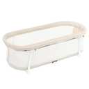 Baby Delight Snuggle Nest Bassinet, Portable Baby Bed, for Infants 0-5 Months, Organic Oat