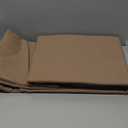 Bedsure Linen Duvet Cover King Size - Linen Cotton Blend Bedding Set, Soft & Cozy, 3 Pieces, 1 Duvet Cover 104x90 Inches and 2 Pillowcases, Brown Color Cooling Bedding, Comforter Sold Separately