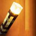 Wall Torch Lamp, 4-Color Change Light-up Table Lamps, USB Rechargeable Night Light, Hand Held or Wall Mount Bedside Lamp for Home/Office Decor