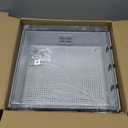 Animacyn ABS Electrical Junction Box, Ventilated Design, Cable Grommets, IP65 Waterproof Enclosure, Indoor/Outdoor Use with Mounting Panel.. (Clear Cover, 13"x13"x5.1")