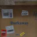 Darkaway Outdoor Porch Lights Wall Mount, Outside Light Fixtures Sconces Wall Lighting with Water Ripple Glass Waterproof Exterior Lights for Patio Yard House Hallway Doorway Garage (2Pack-Medium)