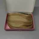 BrittyHair Blonde Long Wavy Wig for White Women 26 Inch Middle Part Curly Wig Natural Looking Heat-resistant synthetic fiber wigs for Daily Wear Cosplay and Halloween