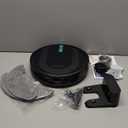 Proscenic WiFi Robot Vacuum and Mop 3000 Pa with Gyro Navigation, Boundary Strip, Self-Charging -3 Modes for Hard Floors and Carpets WiFi. Remote Control -Dark Black