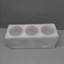 3 Pcs Clear Bubble Seeded Glass Shade Replacements for Pendant Light Fixtures Glass Lamp Shade Cover, 1-5/8 Inch Fitter E26 Base, 4"w x 6"h, Replacement Lamp Globe for Chandelier Wall Sconce