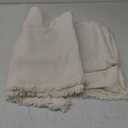 H.VERSAILTEX Modern Couch Cover Sectional Sofa Covers for 3 Cushion Couch Multi-Functional Throw Cover Thick Chenille Dog Couch Cover Protector with Tassels Washable Furniture Cover, 71"x150",Beige