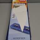 Microfiber Mops for Floor Cleaning - Dust Mop for Hardwood Floors with 55 Adjustable Handle 3 Thickened Washable Pads - Wet Dry Mopping for Pet Hairs Walls Tile Wood Laminate Home Kitchen