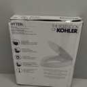 KOHLER 25875-0 Hyten 3" Height, Elevated Soft Close Elongated Toilet Seat, Contoured Seat with Grip-Tight Bumpers, Quick-Attach Hardware, No Slam Toilet Seat, White