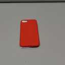 Miracase Ultra Slim Designed for iPhone SE Case 2022(3rd Gen)/iPhone SE 2020 Case(2nd Gen)/iPhone 7 Case/iPhone 8 Case with Screen Protector, Multi-Color Silicone Shockproof Phone Case(Glossy Red)