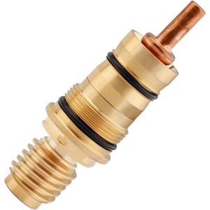 47050000 1/2-Inch Thermo-Element (Starlight Chrome) Compatible with GROHE 1/2" Thermo-Element Cartridge Valve