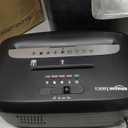 Amazon Basics High Security Micro Cut Paper Shredder, 8 Sheet Capacity, CD and Credit Card Shredder with Pull Out Bin, Black