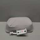 LORYERGO Adjustable Laptop Desk with Cushion, Mouse Pad & Cellphone Slot - Laptop Stand for Bed & Couch, Riser for Home & Office (Grey) (Gray)