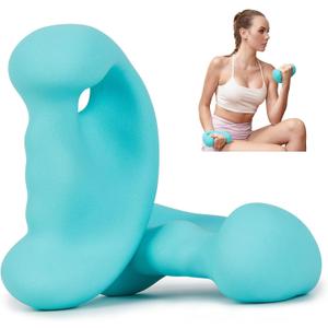 HXD-ERGO Ergonomic Dumbbells Weights Set-Hand Weights for Women at Home, Ear Dumbbells Weights for Pilates, Yoga, Jogging,StrengthTraining (4 LBS)