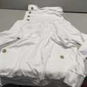 levaca Womens Long Sleeve Oversizes Pullover Side Loose Fall Casual Split Tunic Tops M