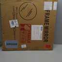 Black Frame Mirror, Bathroom Mirrors for Wall,26'' Round Circle Mirror for Entryway Bedroom Vanity(26'',Black)