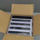 Lifewit 5 Pack 4" High Drawer Dividers 28-43.5cm/11-17" Adjustable Drawer Organizer for Clothes/Utensils, Expandable Drawer Separator in Dresser/Kitchen/Bedroom/Office Organization & Storage White