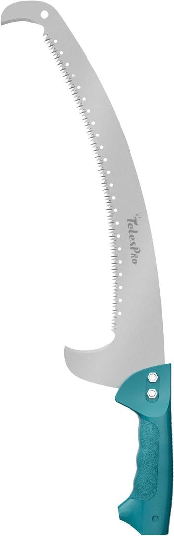 TelesPro Multi-Purpose Handheld Pruning Saw - 16-Inch Blade, Compatible with Standard US Acme Thread Poles (Pole Sold Separately), Ideal for Tree Trimming