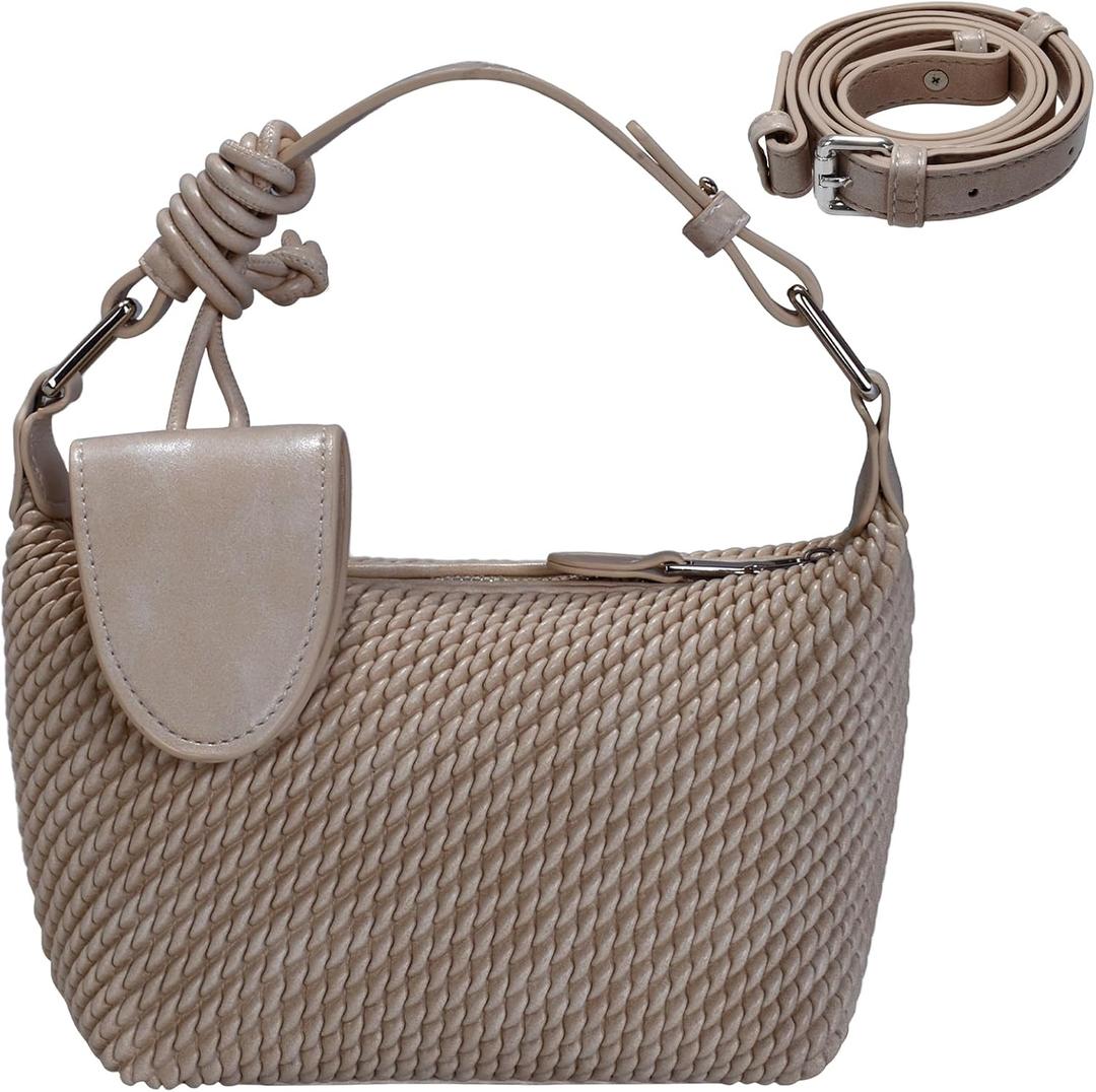 Shoulder Bag for Women Faux Leather Crossbody Bag Hobo Handbag with Adjustable Strap Purses for Work Travel | Shoulder Bag