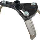 Car Fuel Pump Removal Tool, Universal Adjustable Car Fuels Lid Tank Collar Ring Repair Spanner, 5.31" to 7.17" Automotive Fuel Tank Lock Ring Reinstall Tool Kit for Mechanics (Black)