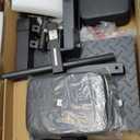 VEVOR Sissy Squat Machine, Multi-Function Deep Sissy Squat Bench for Leg Muscle Training, Easy Setup & Foldable Core Waistline & Glute Workout Equipment, Leg Exercise Machine for Home Gym, Black