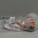 12 Inch Black History Month Kente African American Black Angel Tree Topper with Lights Standing Afrocentric Treetop Traditional African Kente Print for Kwanzaa African-American History Decorations