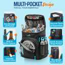 Cooler Backpack Insulated Waterproof 22 Hours Cold, Backpack Coolers Insulated Leak Proof Holds 56cans, Lightweight & Portable Ice Chest - Camping Beach, Ice Chest Cooler Leakproof
