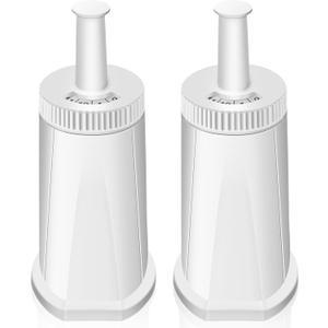 Replacement Water Filter for Breville Barista Touch Espresso Machine BES880, Barista Pro BES878, Oracle Touch BES990, Oracle BES980 & Dual Boiler BES920 Bambino ClaroSwiss Sage, 2 Pack, BES008WHT0NUC1