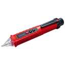 MXCOIRTP Voltage Tester, Non-Contact Voltage Detector, Electrical Tester, 3 Ranges AC 12V/48V/70V-1000V, Live/Null Wire Tester with Buzzer Alarm and Flashlight, Wire Breakpoint Finder - Red