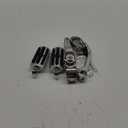 XFMT 1.25" 32 mm Long Angled Adjustable Highway Foot Pegs Peg Mount For Harley Davidson (Chrome Style 1)