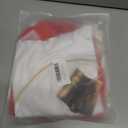 Zombies Costume for Girls, 3PCS Kids Cheerleader Uniform Outfit Halloween Cosplay Party Clothes (White)