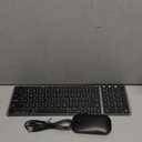 seenda Bluetooth Keyboard and Mouse Combo for Mac, SKM64-2 Rechargeable Slim Wireless Keyboard Mouse Compact, 3 Multi-Device Connection, Compatible for Mac, MacBook Pro/Air, iPad, iPhone, Black Gray