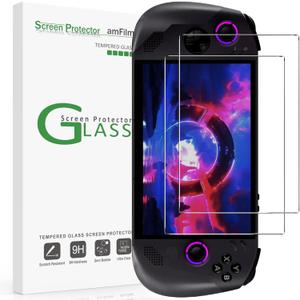 amFilm 2 Pack Screen Protector for Lenovo Legion Go S 8.0'' Handheld 2025, Tempered Glass, 8.0 inch Full Coverage, Transparent Ultra HD, Anti-Scratch, Anti-Fingerprint