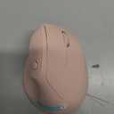 Ergonomic Mouse, USB+Bluetooth Dual Connection, Wireless Vertical Mouse for Reducing Wrist Pain, 1000/1600/2400 DPI, Ergo Mouse with Quiet Click for Windows Mac OS PC Computer Laptop, Pink
