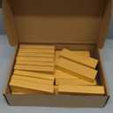 Chunful 24 Pcs Gold Table Number Holders Wood Place Card Holder Wedding Table Name Stands Picture Photo Display Menu Sign Stands for Wedding Party Events Banquet Birthday Party Restaurant