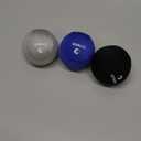 Stress Ball, Tri-Density Stress Balls for Adults & Grip Strengthening, Squeeze Balls for Hand Therapy, Squishy Stress Ball, Hand Strengthener Ball, Hand Balls for Therapy (Black, Sapphire Blue, Grey)