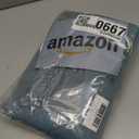 NICETOWN Blackout Greyish Blue Curtains & Drapes for Living Room - Thermal Insulated Solid Grommet Sound Reducing Energy Saving Window Treatments for Porch/Hall, 1 Panel, W52 x L84