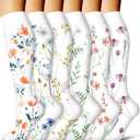 COOLOVER Compression Socks for Women and Men - Best for Circulation, Running, Athletic, Recover, Nurse, Travel L/XL